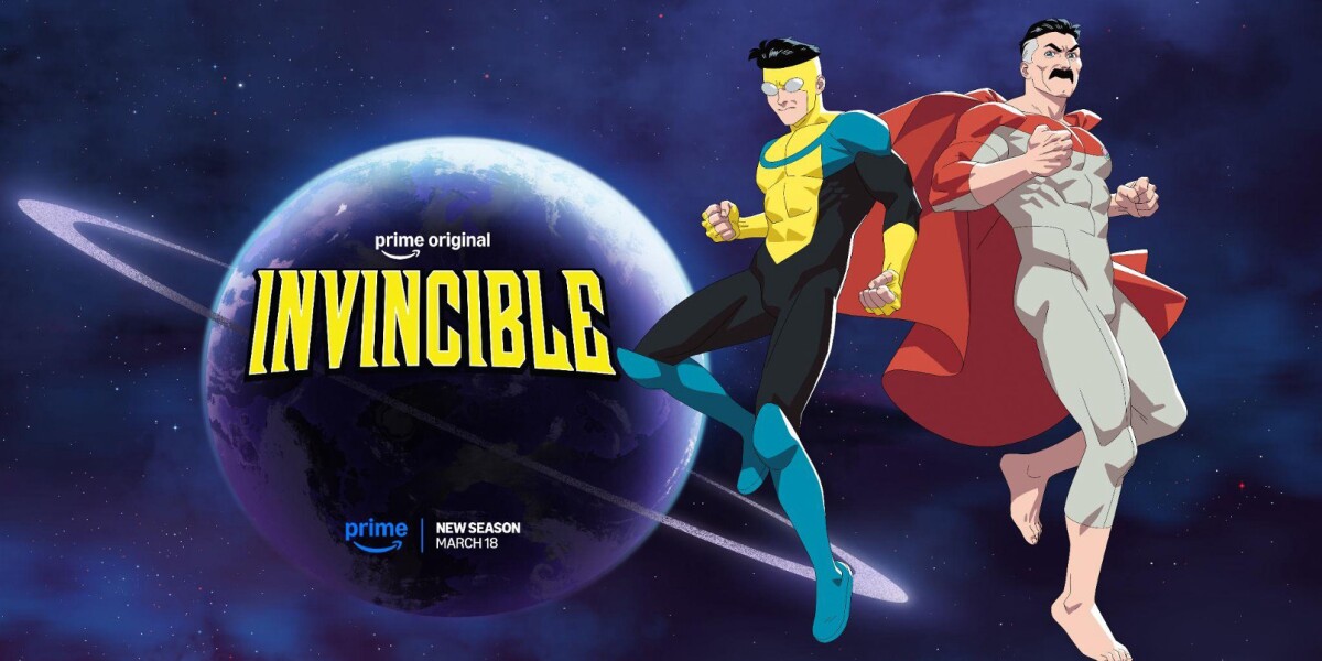 Official Invincible series artwork from Amazon's About Amazon newsroom